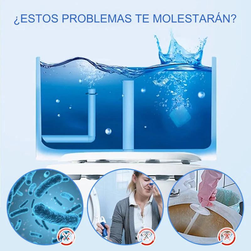 【🏆Producto más vendido】Poderosas pastillas efervescentes para limpiar inodoros: dejan fragancia, eliminan la cal, reducen el amarilleo y eliminan los olores.