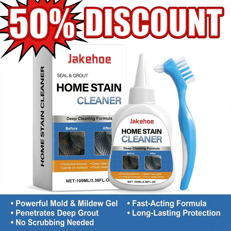 🏠【Compra 1 y llévate 1 gratis】Gel para eliminar moho💦Fórmula de alta resistencia, limpiador multisuperficies y funciona en duchas y azulejos