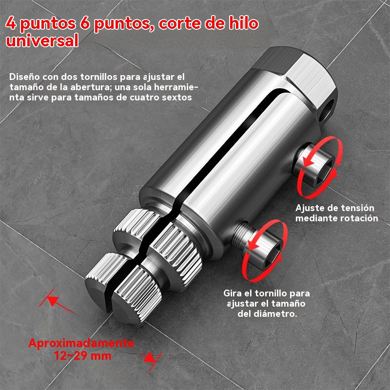 🔥【Compre 1 y obtenga 1 gratis】Extractor de rosca rota para válvula angular de grifo, grifo universal