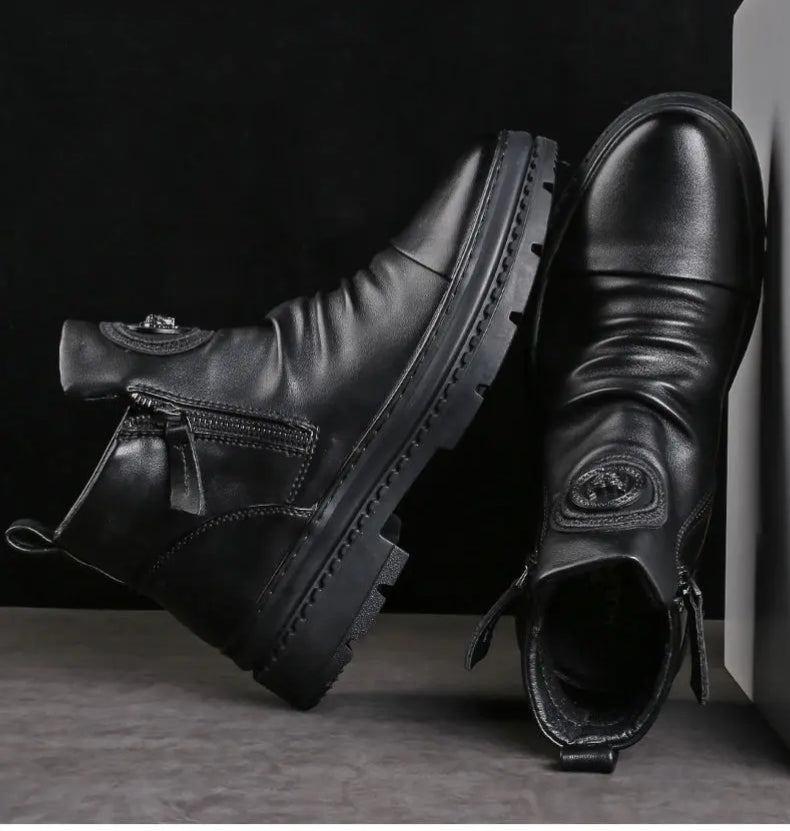 ⏳🔥20% zniżki🔥Nowe modele na jesień i zimę 39-44【】 Nowe skórzane buty męskie, wysokiej jakości skóra bydlęca, ręcznie robione.