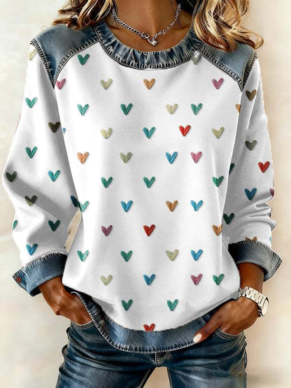 🔥⛄❄️50% de descuento 【S-5XL】Sudadera nueva otoño/invierno 2026, estampado de alta calidad