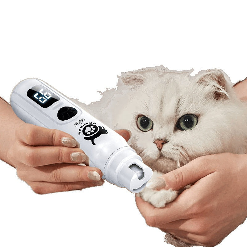 📢📢 ¡Oferta especial por tiempo limitado! 🔥 Lima de uñas eléctrica para mascotas, ideal para recortar y limpiar las uñas de perros y gatos 🐾