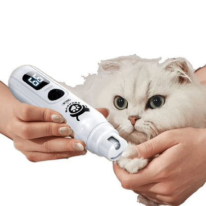 📢📢 ¡Oferta especial por tiempo limitado! 🔥 Lima de uñas eléctrica para mascotas, ideal para recortar y limpiar las uñas de perros y gatos 🐾