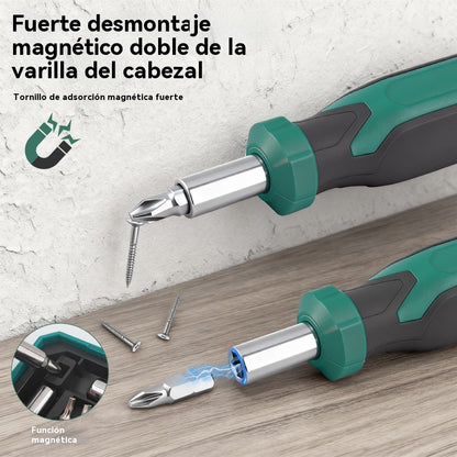 🔥 ¡50 % DE DESCUENTO!🔥Juego de destornilladores portátil y multifuncional de 40 piezas