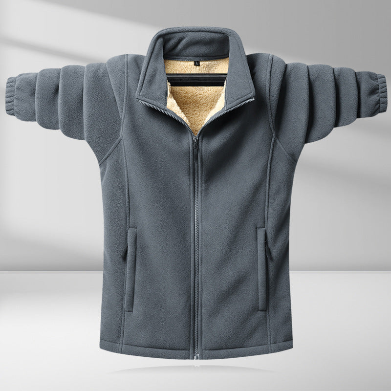 🐏【🔥Alta calidad】 Precio con descuento -49%🔥【M-6XL】Chaqueta polar de tallas grandes, chaqueta cálida y a la moda