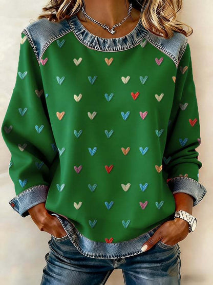 🔥⛄❄️50% de descuento 【S-5XL】Sudadera nueva otoño/invierno 2026, estampado de alta calidad