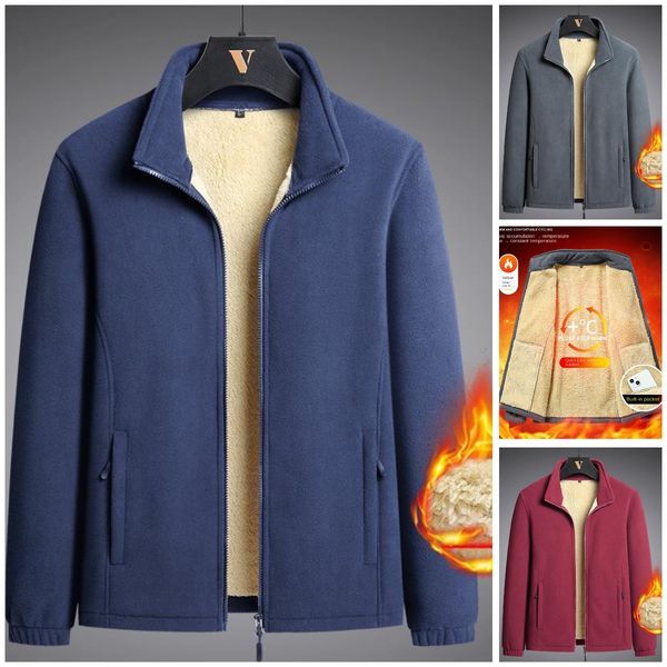 🐏【🔥Alta calidad】 Precio con descuento -49%🔥【M-6XL】Chaqueta polar de tallas grandes, chaqueta cálida y a la moda