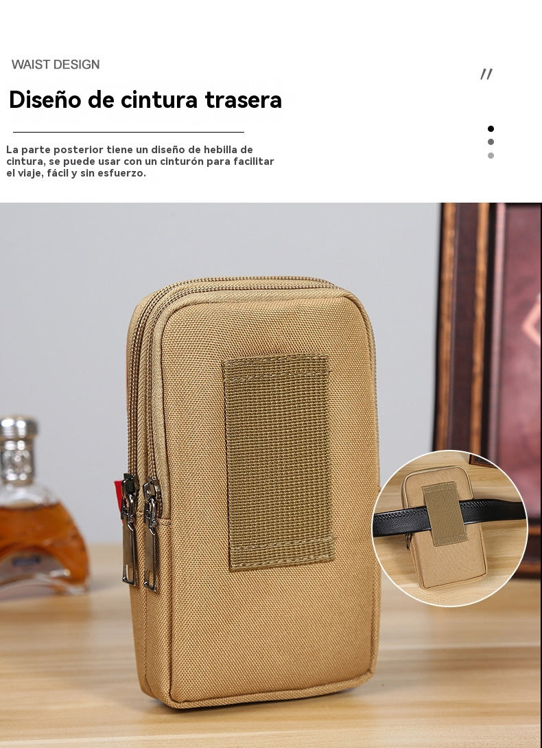 🔥【Compre 1 y obtenga 1 gratis】Bolsa casual de hombre para exteriores, bolsa de deporte para teléfono móvil
