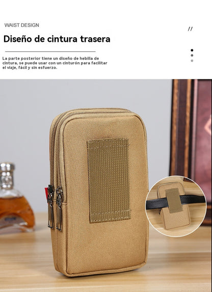 🔥【Compre 1 y obtenga 1 gratis】Bolsa casual de hombre para exteriores, bolsa de deporte para teléfono móvil