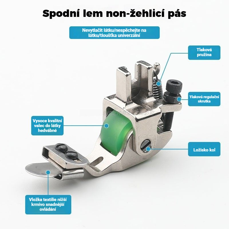 👩‍🏭🛞🧵Compra 1 y llévate 1 gratis🔥Prensatelas duraderos totalmente de acero, especialmente diseñados para máquinas de coser planas computarizadas, con bordes redondeados resistentes al calor para una alta eficiencia y ahorro de mano de obra.