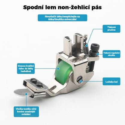 👩‍🏭🛞🧵Compra 1 y llévate 1 gratis🔥Prensatelas duraderos totalmente de acero, especialmente diseñados para máquinas de coser planas computarizadas, con bordes redondeados resistentes al calor para una alta eficiencia y ahorro de mano de obra.