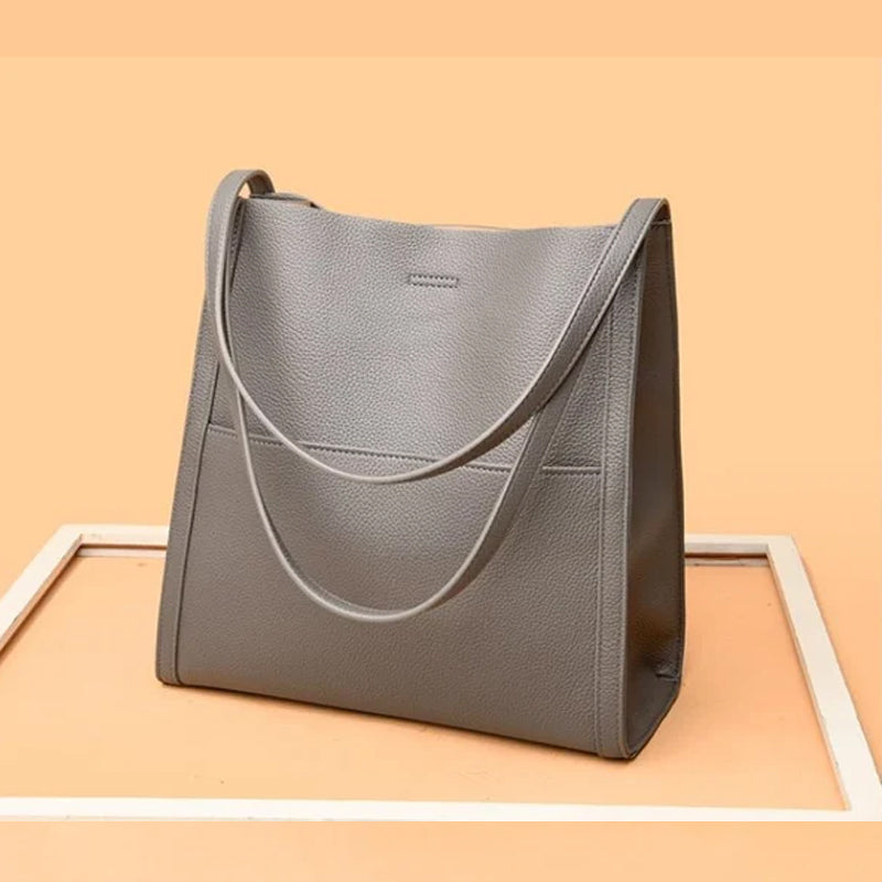 🔥👜👜【SLEVA 45 %】Nová měkká kožená taška přes rameno, jednoduchá, elegantní a prostorná na podzim a zimu