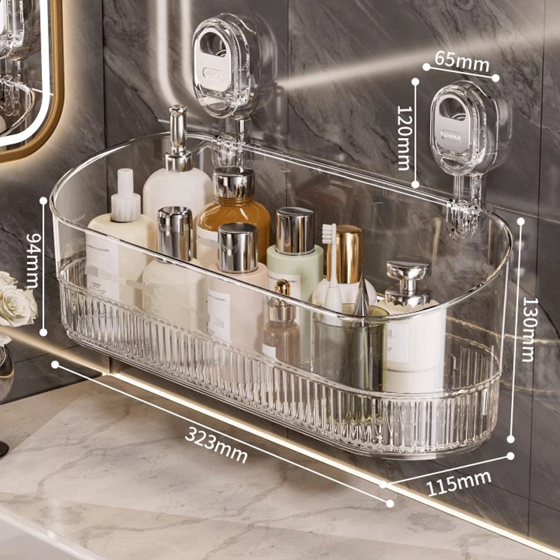 🍽️🧺Oferta limitada - mitad de precio🔥🔥Soporte de ventosa sin taladrar, montaje en pared para desagüe de cocina y baño