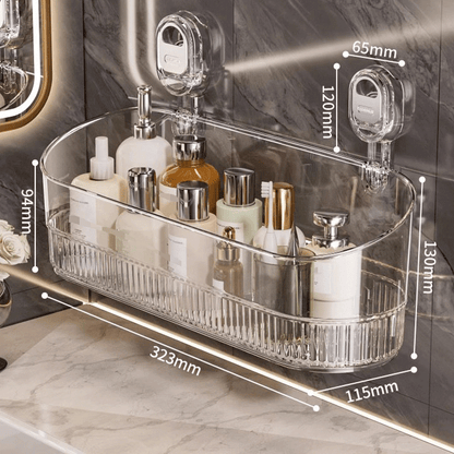 🍽️🧺Oferta limitada - mitad de precio🔥🔥Soporte de ventosa sin taladrar, montaje en pared para desagüe de cocina y baño