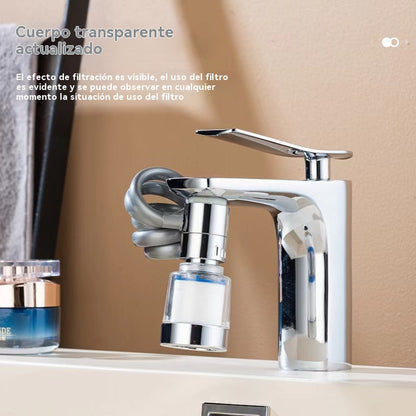【Compra 1 y llévate 1 gratis】Extensor de grifo con accesorio de extensión de manguera con resorte
