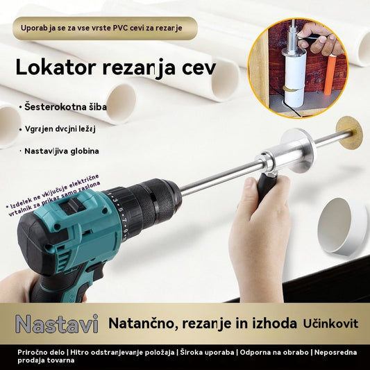🔥【Najbolje prodajana】Nastavljivo orodje za pozicioniranje in rezanje PVC cevi