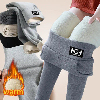 🌈🌟🔥Купете 1 и получите 1 безплатно🔥【M-3XL】Външни дрехи от овча вълна с дебел кадиф, легинги от австрийски кадиф за есента и зимата