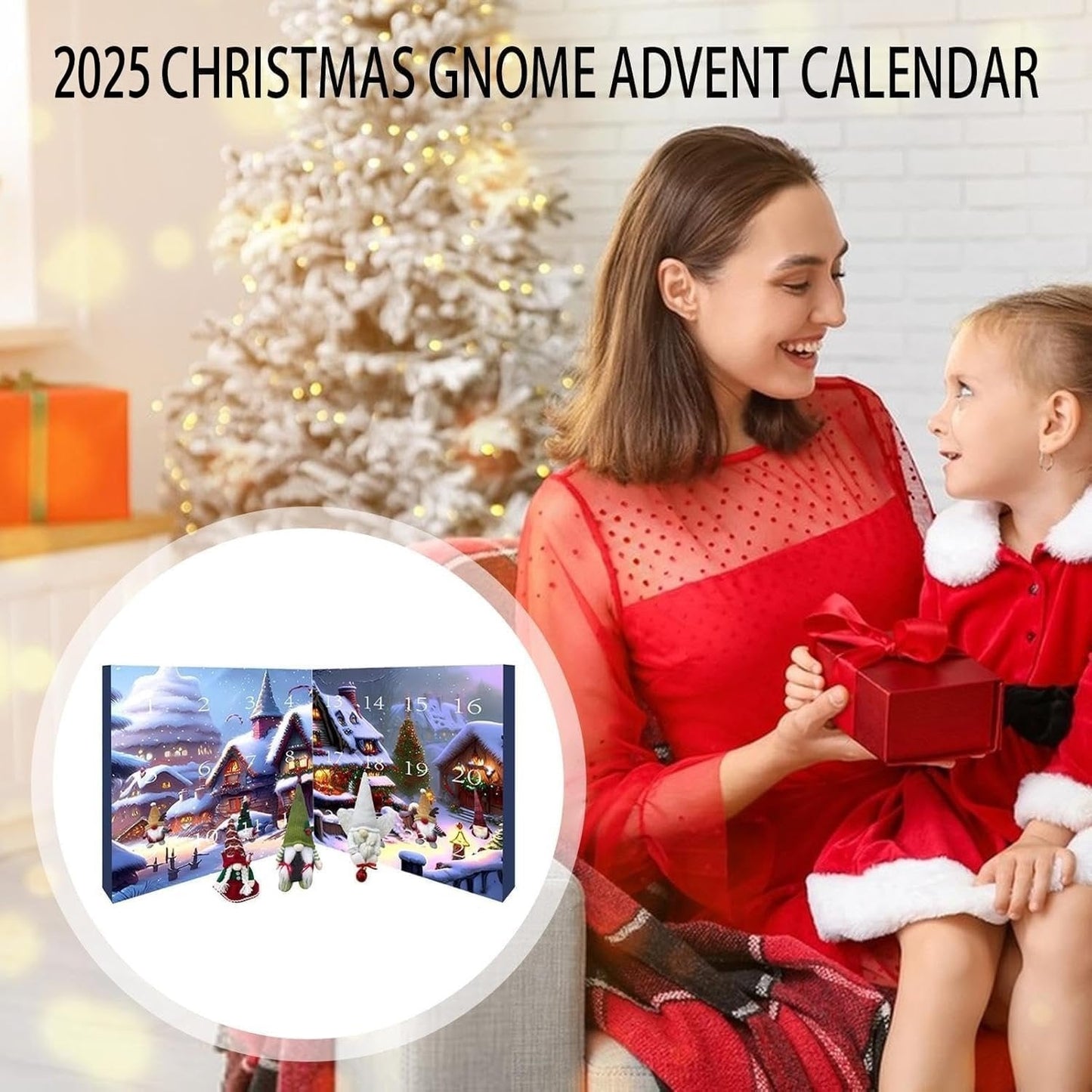 🎃🎅【🎄🎄Vianočný bestseller】Adventný kalendár s vianočným trpaslíkom 2025