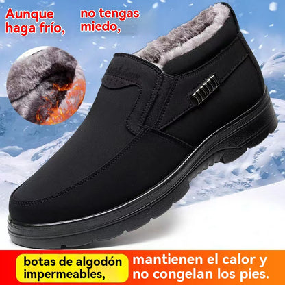 🔥【Oferta por tiempo limitado -50%】Botas de invierno para hombre, acolchadas, cálidas e impermeables, más vendidas