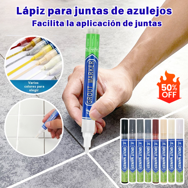 【Compra 2 y llévate 2 gratis】🔥Lápiz para lechada de baldosas de cerámica resistente al moho y al agua