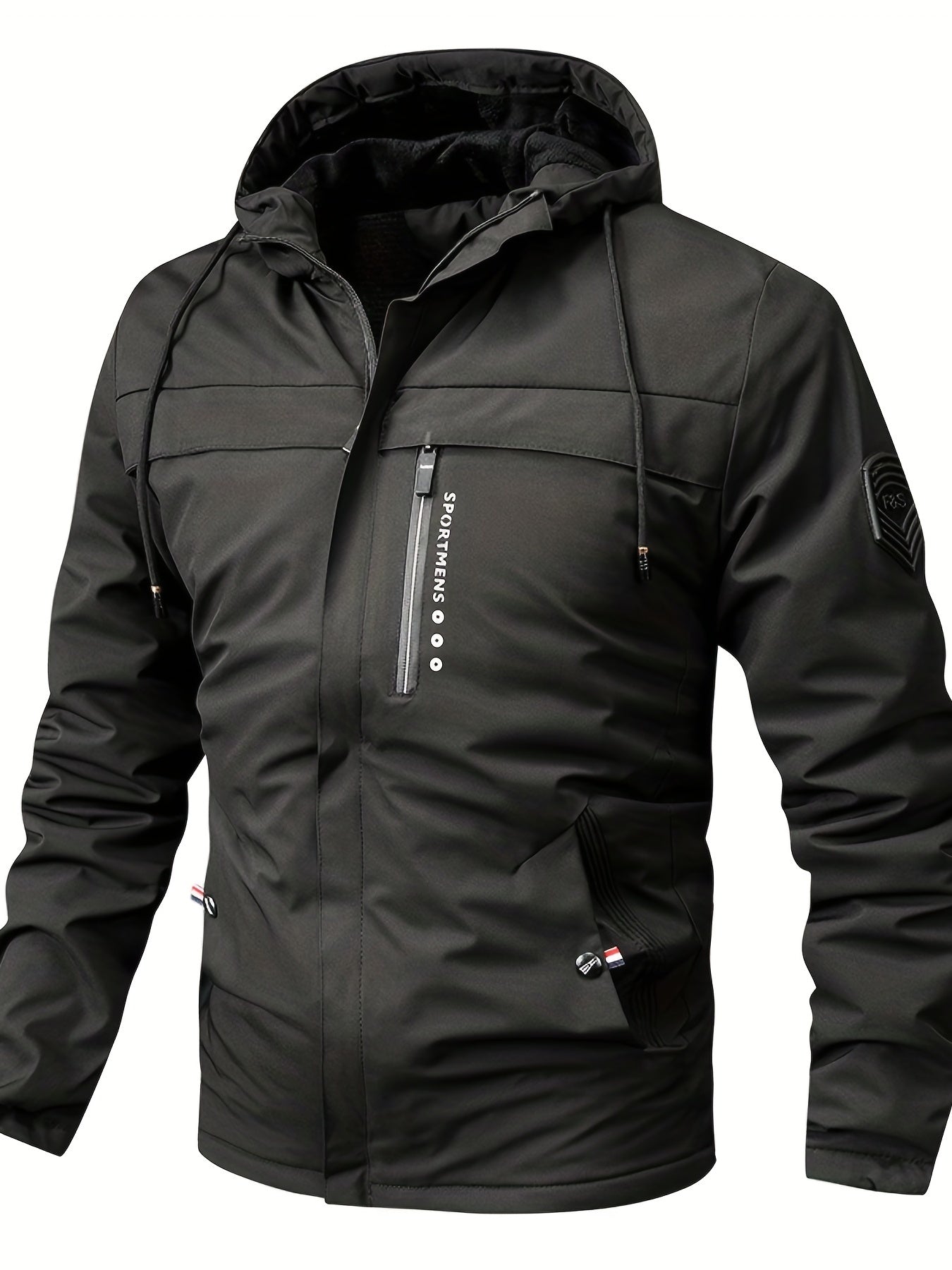 🧥 【XS-XL】Nueva chaqueta con capucha para hombre 2026 – forrada, abrigada, impermeable y perfecta para el invierno al aire libre 🔥