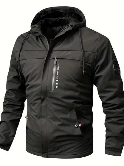 🧥 【XS-XL】Nueva chaqueta con capucha para hombre 2026 – forrada, abrigada, impermeable y perfecta para el invierno al aire libre 🔥