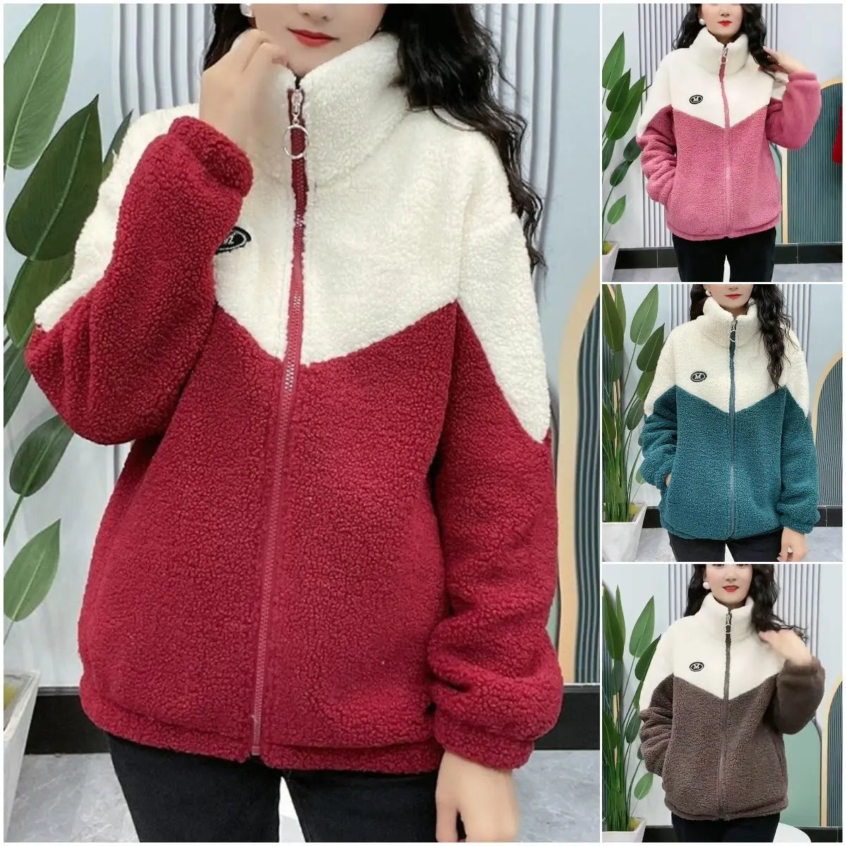 NAUJIENA -50 % 🔥 Šilta moteriška flisinė striukė (dydžiai M–4XL) | Minkšta, patogi ir puikiai tinka žiemai ❄️