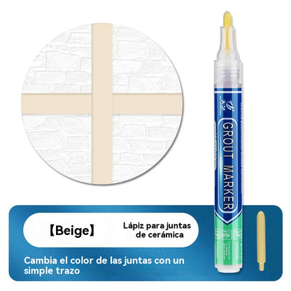 【Compra 2 y llévate 2 gratis】🔥Lápiz para lechada de baldosas de cerámica resistente al moho y al agua
