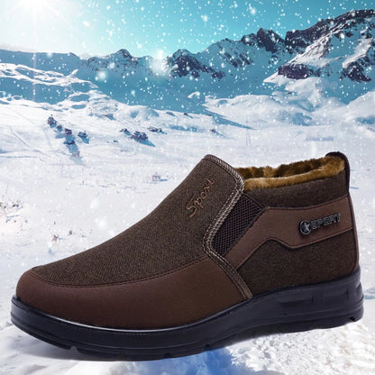 🦶【38-47】Botas de invierno nuevas para hombre, gruesas, de forro polar y de algodón suave y antideslizantes