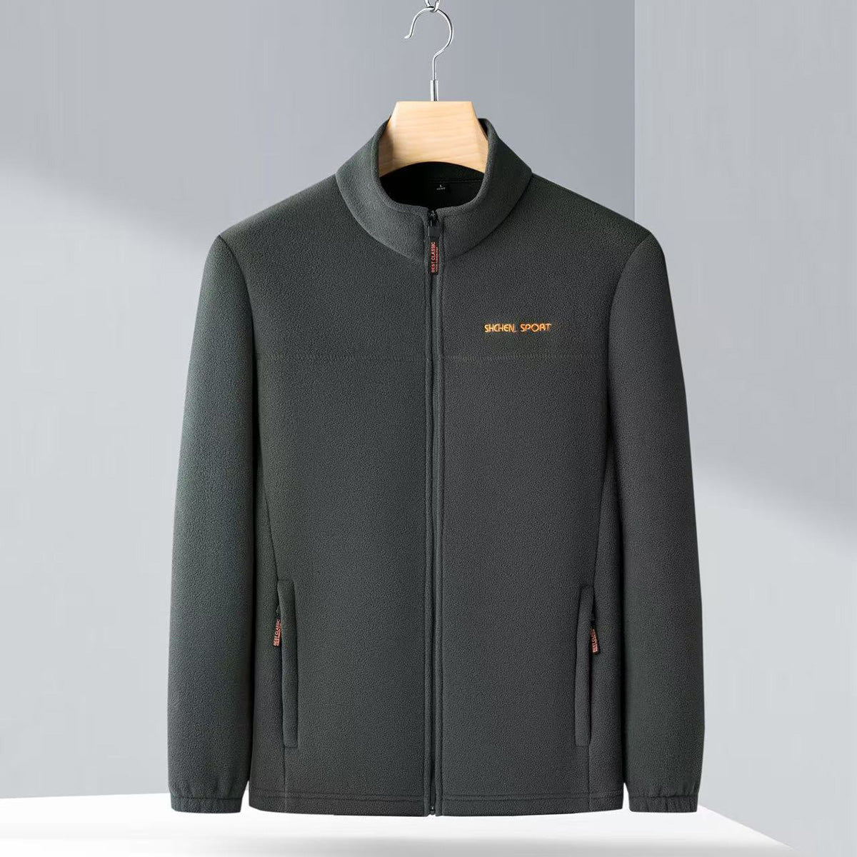 🧥🍂🔥50% zľava🔥Pánska jesenná a zimná polar fleecová bunda, flísová bunda s vysokým golierom pre mladých mužov a mužov stredného veku