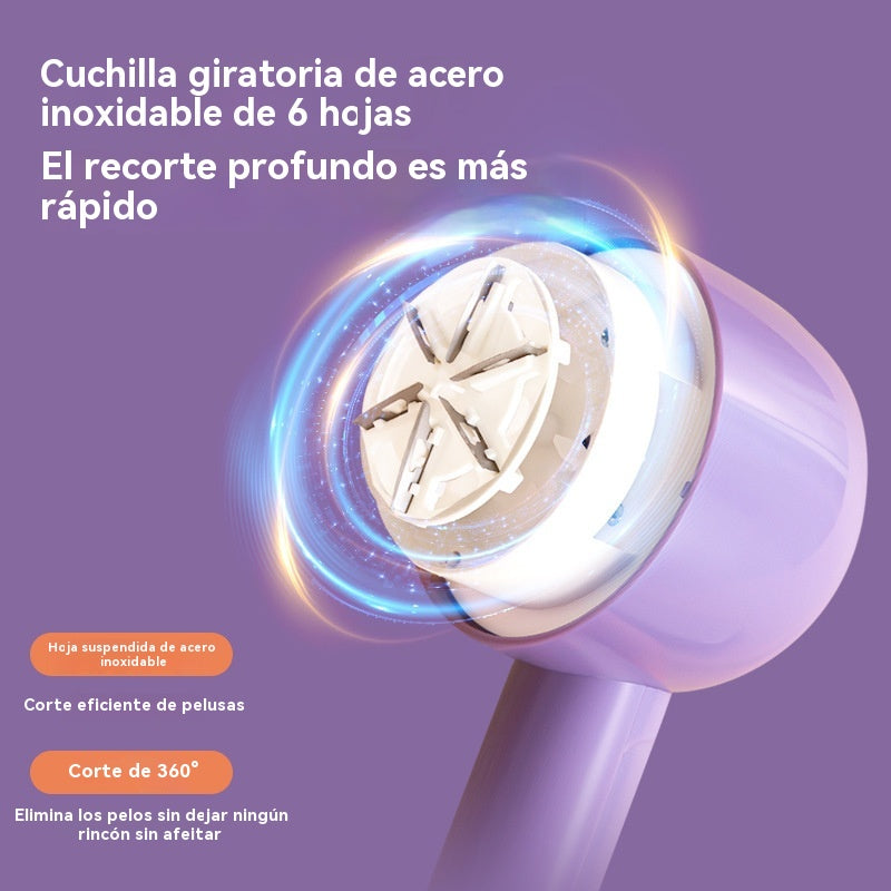 ✨ Quitapelusas eléctrico portátil multifuncional quitapelusas profesional para prendas de lana punto y algodón 👕🧥🧶