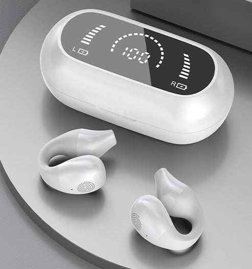 Nová bezdrátová bluetooth náhlavní souprava 2024, vysoce kvalitní zvuk, vhodná pro sportovní hovory-3839240