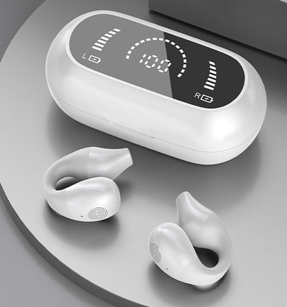 Nová bezdrátová bluetooth náhlavní souprava 2024, vysoce kvalitní zvuk, vhodná pro sportovní hovory-3839240