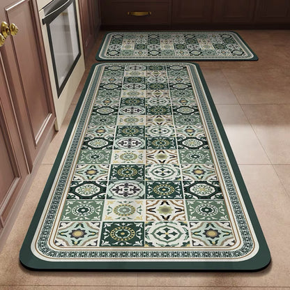 💥💥【Kupte 1 a dostanete 1 zdarma】【40*60+40*120cm】Protiskluzové a vysoce savé předložky do kuchyně a koupelny-3889146