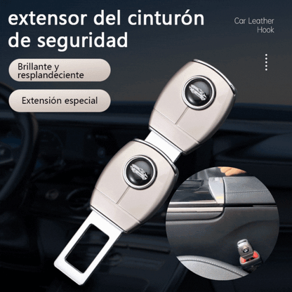 💥💥【Compra 1 y llévate 1 gratis】🚗👍Extensor de cinturón de seguridad de metal para coche