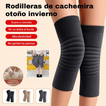 🔥【Compra 1 par y llévate 1 gratis】🧦🏐Protectores de rodillas de cachemira de otoño e invierno para hombres, mujeres y ancianos para mantener las piernas calientes y prevenir resfriados.