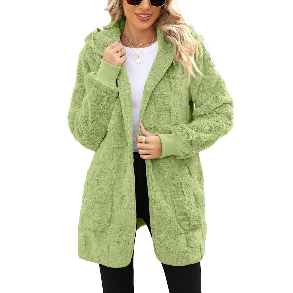 🌸 Nová zimní kolekce❄️ Dámská pohodlná bunda s kostkovaným flísem [S-5XL] ☃️ Sleva 50 %
