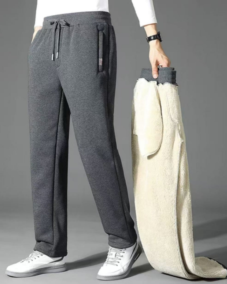 👖【M-5XL】Zimske moške športne hlače za zimo 2025 z izolacijo iz debelega ovčjega krzna, ležerne, tople in udobne.