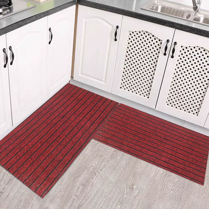 💥(40*60cm+40*120cm) Kuhinjska podloga z nedrsečimi črtami, ki vpijajo vodo in olje