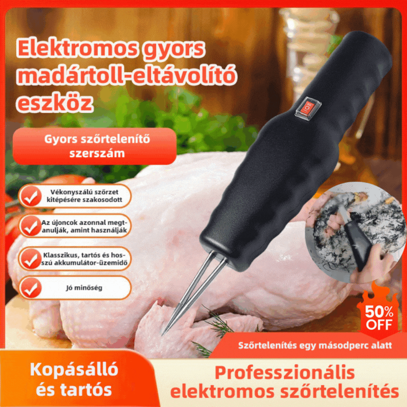 🛒【Artículo de gran venta】🦆Dispositivo eléctrico para la depilación rápida de aves de corral