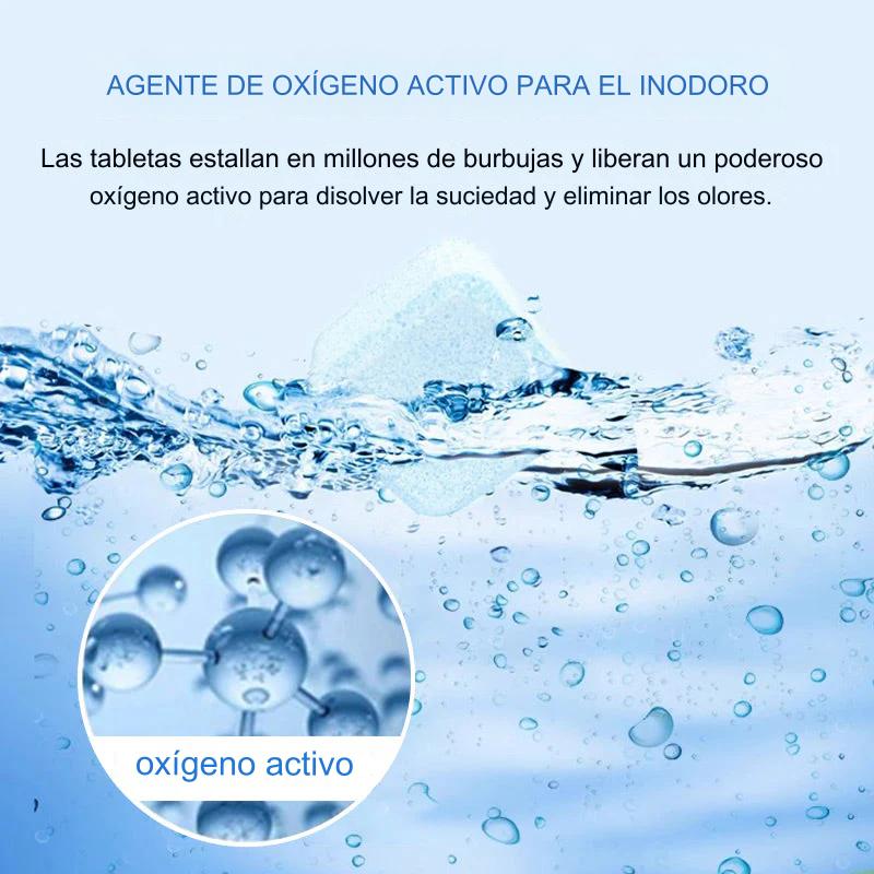【🏆Producto más vendido】Poderosas pastillas efervescentes para limpiar inodoros: dejan fragancia, eliminan la cal, reducen el amarilleo y eliminan los olores.