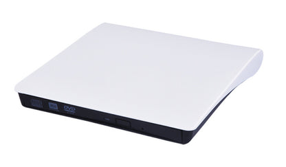📢📢¡50% de descuento! Unidad de CD/DVD externa: Plug and Play, portátil y fácil de usar, compatible con sistemas Mac/Windows.