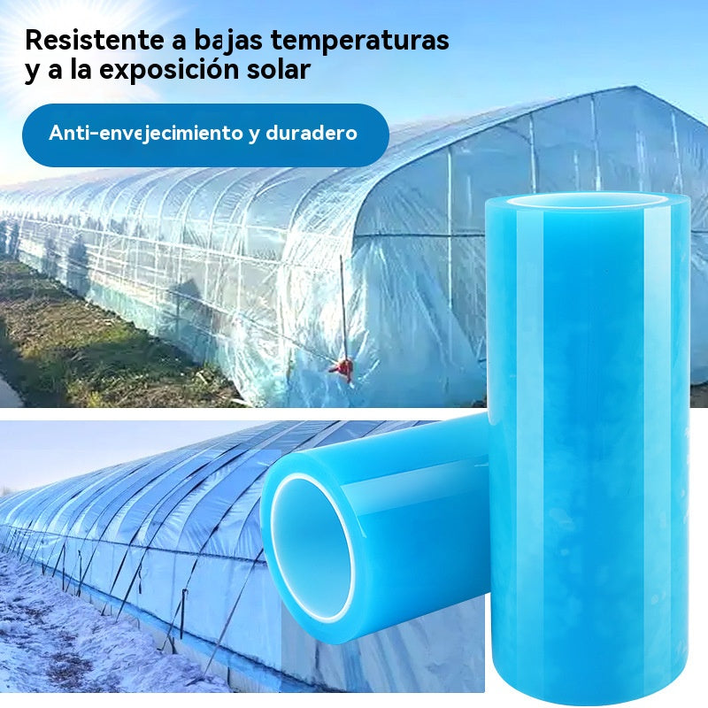 🌳👍👍【30 cm x 10 m】Cinta de reparación de invernaderos de verduras, cinta de reparación de película plástica