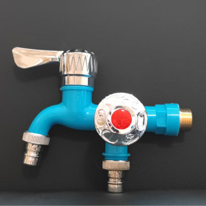 💥【Compra 1, llévate 1 gratis】💦Grifo anticongelante externo con doble control💦