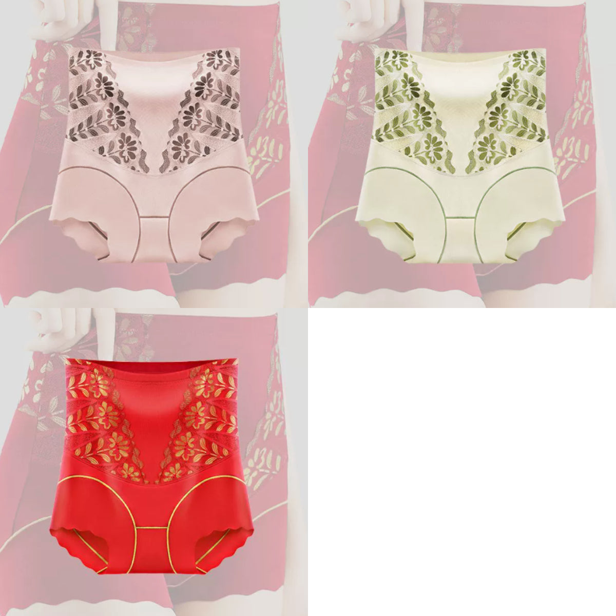🌸🩲【Kupte 2 a získáte 1 zdarma】 Braguitas cómodas antibacterianas de cintura alta para abdominoplastia  💖