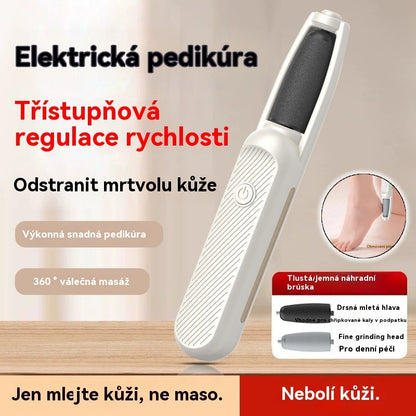 🦶🛁✨🔥【Compra 1 y llévate 1 gratis】Lima eléctrica portátil para talones, exfoliante y multifuncional para el cuidado de los pies.
