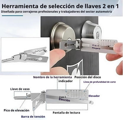 🔥Oferta de la semana: 50% de descuento🔥Decodificador de llaves de acero inoxidable