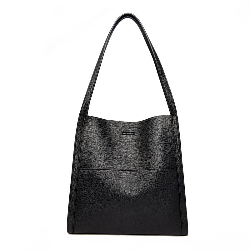 🔥👜👜【SLEVA 45 %】Nová měkká kožená taška přes rameno, jednoduchá, elegantní a prostorná na podzim a zimu
