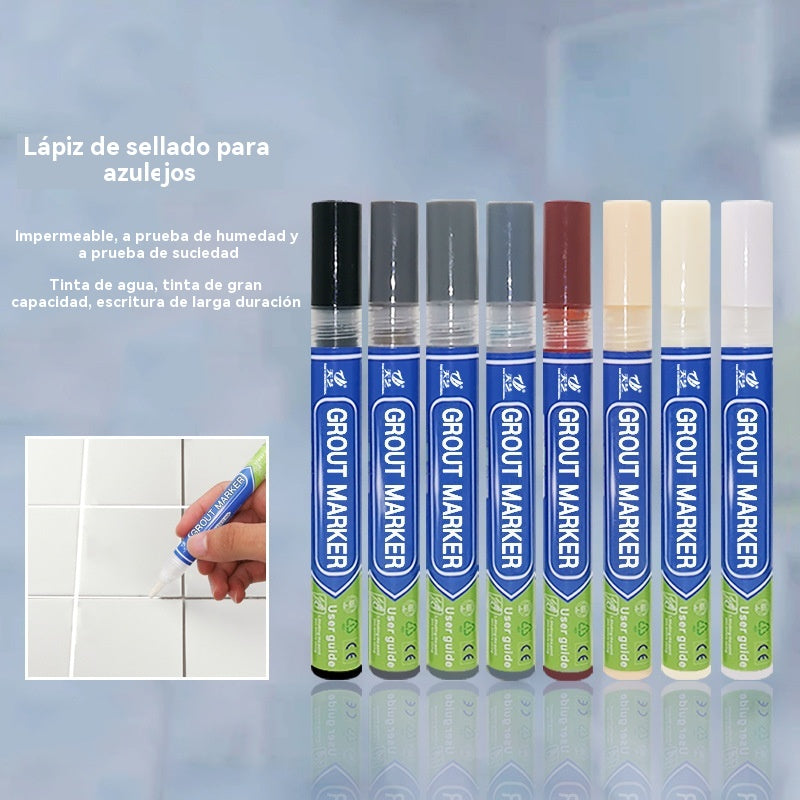 【Compra 2 y llévate 2 gratis】🔥Lápiz para lechada de baldosas de cerámica resistente al moho y al agua