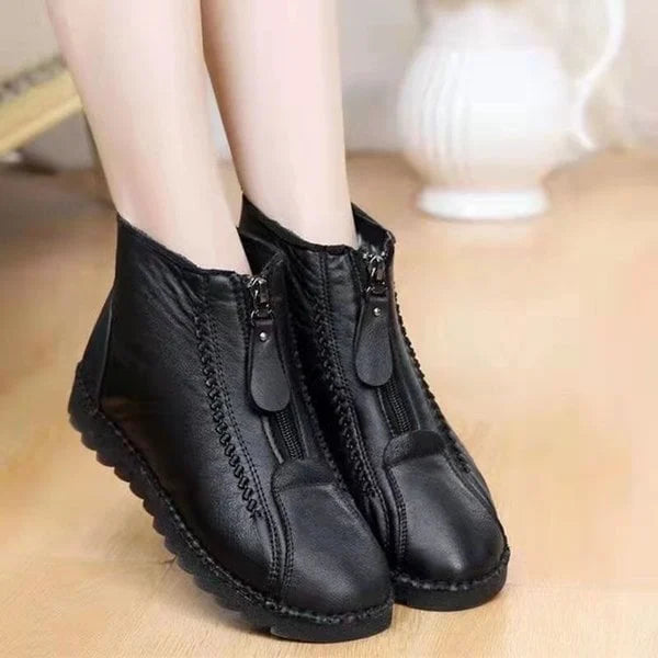 🔥🔥【Časově omezená nabídka】🔥【Velikosti 35-42】Nové zimní dámské sněhule s tlustou fleecovou podšívkou a nízkým střihem
